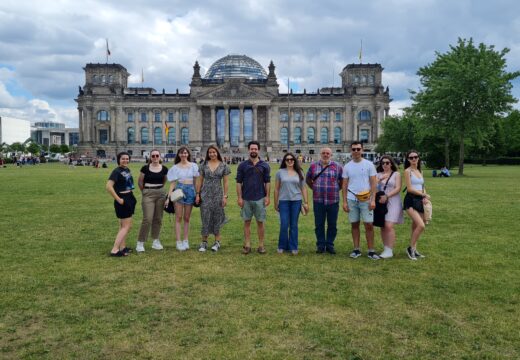 Sete mozos laracheses participan no programa de Intercambio Xuvenil en Berlín